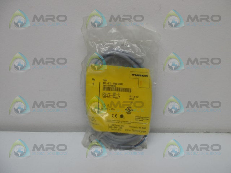 TURCK BI2-G12-AP6X50MM PROXIMITY SWITCH * NEW IN FACTORY BAG *