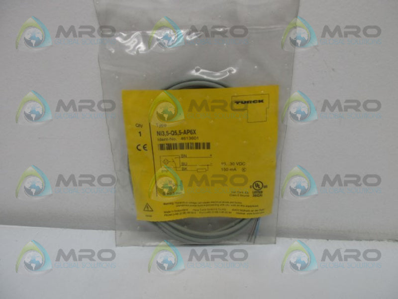 TURCK NI3,5-Q5-5-AP6X RECTANGULAR SENSOR * NEW IN FACTORY BAG *