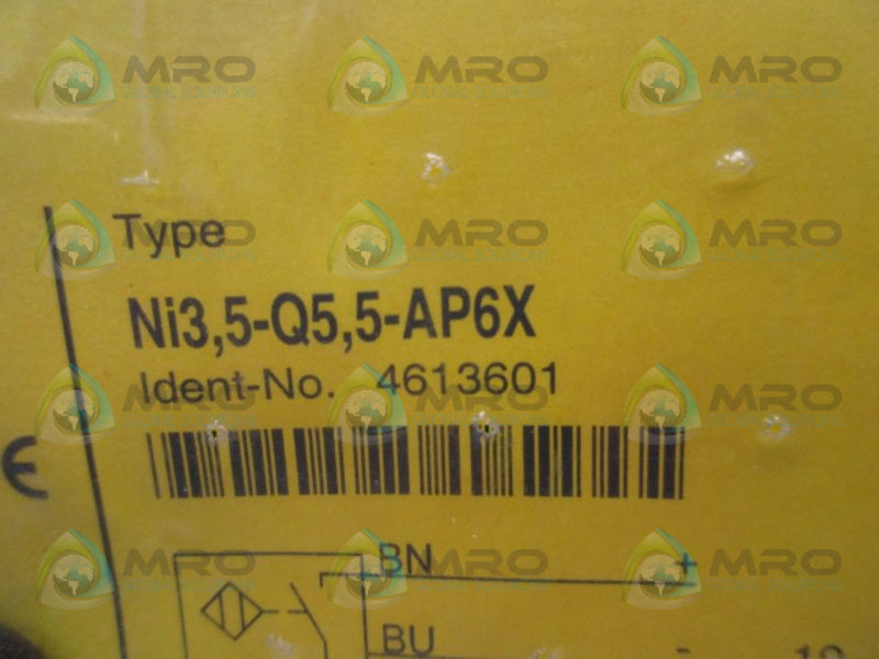 TURCK NI3,5-Q5-5-AP6X RECTANGULAR SENSOR * NEW IN FACTORY BAG *