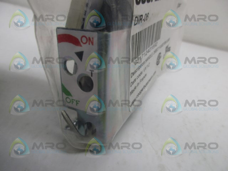 BUSSMANN DIR-06 HANDLE DIRECT MOUNT 30J * NEW IN FACTORY BAG *