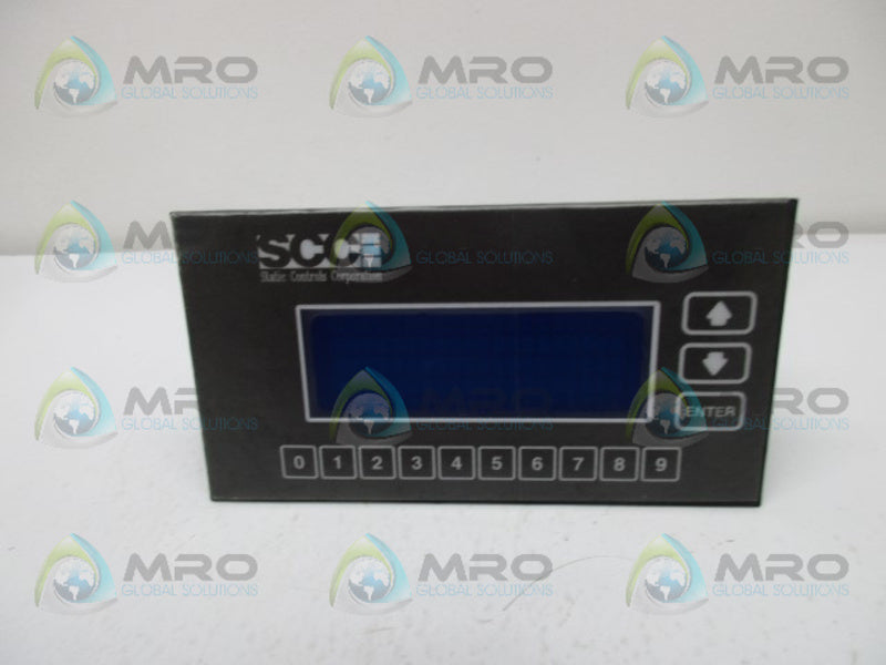 SCC 1080-S4-X-X-IFC OPERATOR INTERFACE  NSNP