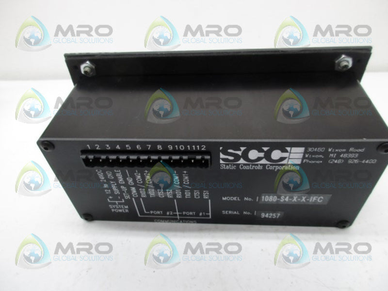 SCC 1080-S4-X-X-IFC OPERATOR INTERFACE  NSNP