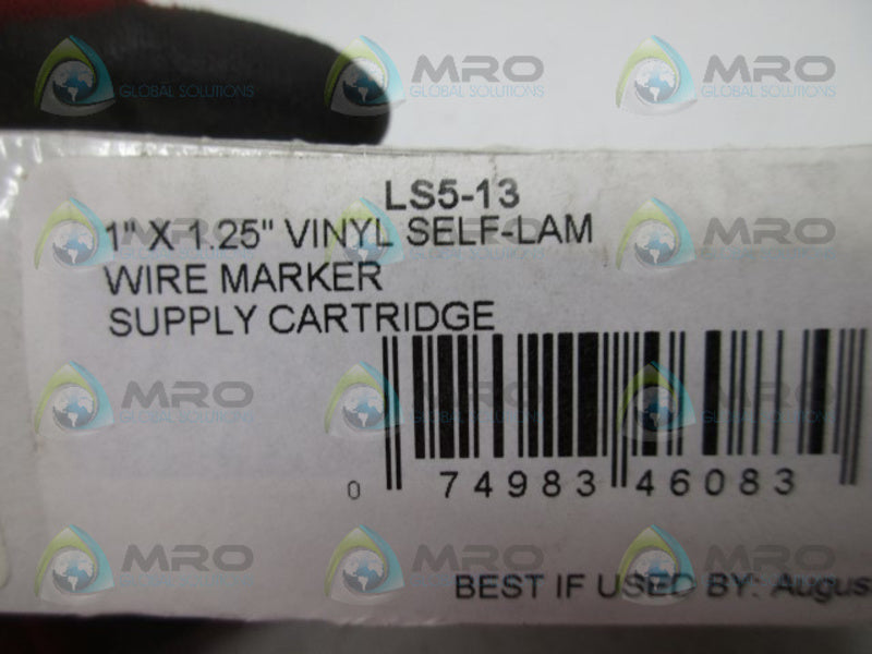 PANDUIT LS5-13 WIRE MARKER SUPPLY CARTRIDGE  NSFS