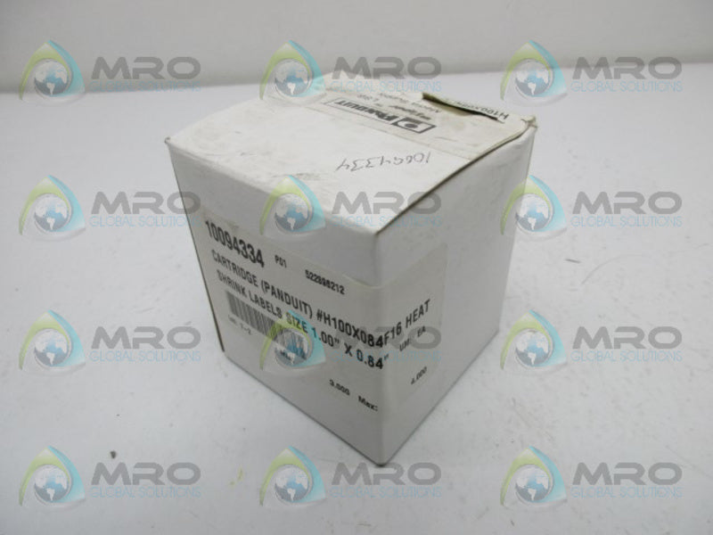 PANDUIT H100X084F16 HEAT SHRINK WIRE MARKER  NSFS