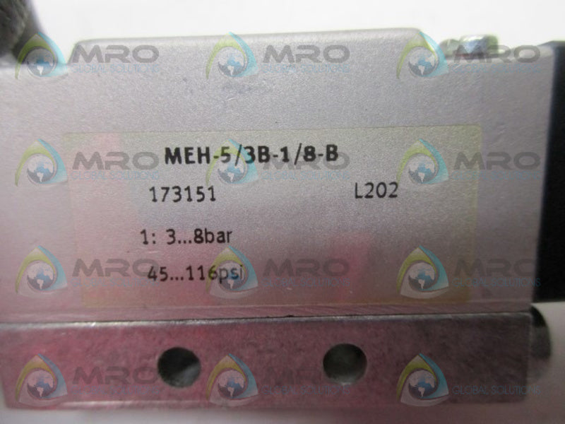 FESTO MEH-5/3B-1/8-B SOLENOID VALVE  NSNP
