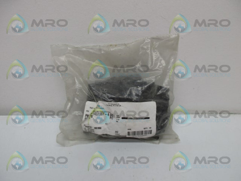 TE CONNECTIVITY 2-1437397-4 TERMINAL BLOCK (PKG OF 10)  NSMP