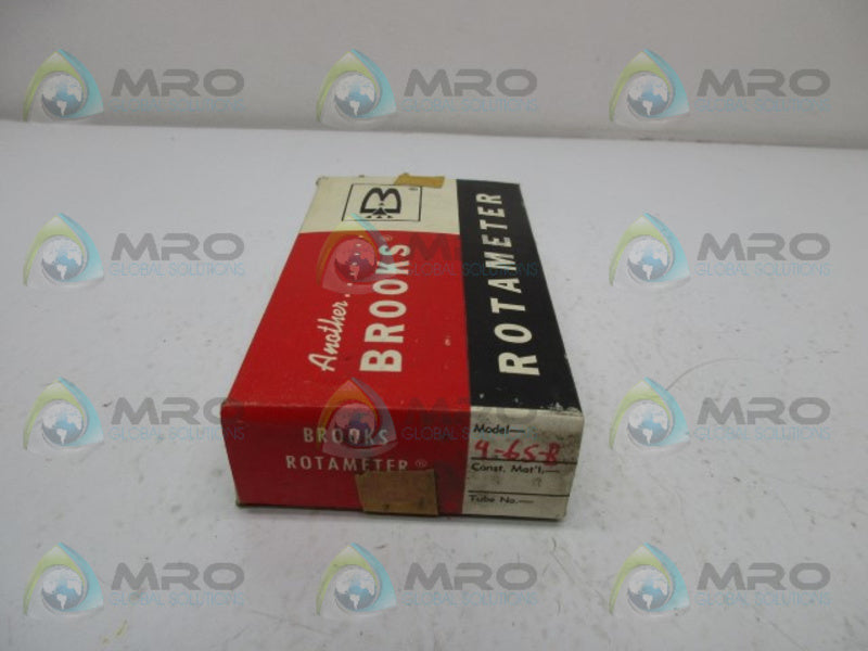 BROOKS 4-6S-B ROTAMETER  NSMP
