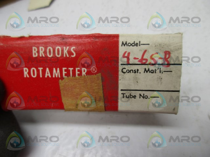 BROOKS 4-6S-B ROTAMETER  NSMP