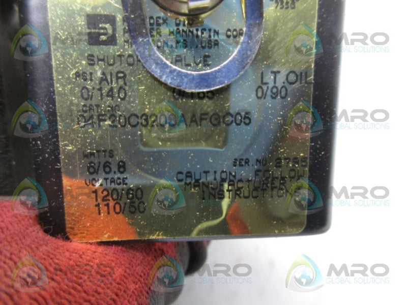 PARKER 04F20C3208AAFGC05 SOLENOID VALVE  NSNP