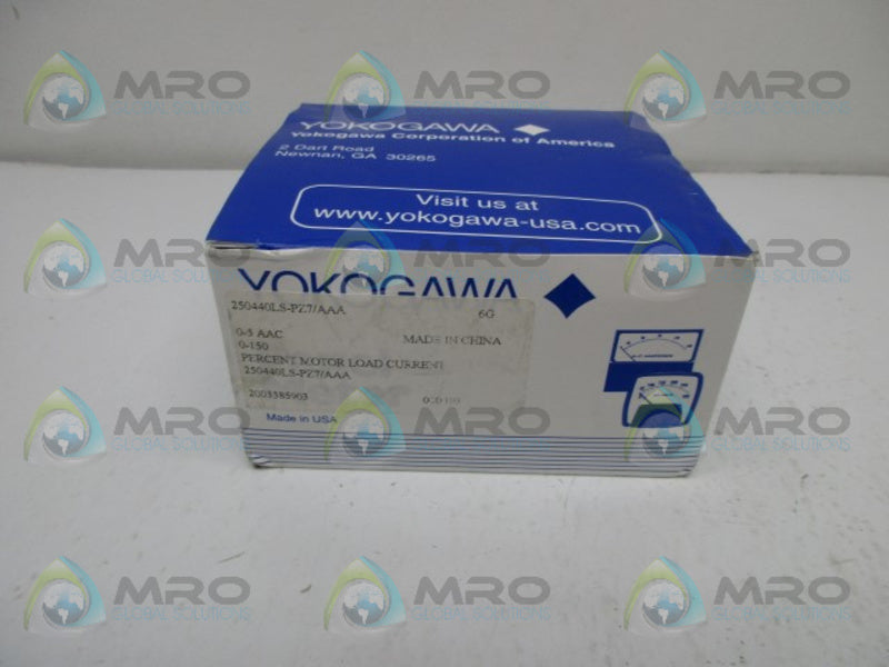 YOKOGAWA 250440LS-PZ7/AAA PANEL METER  NSMP