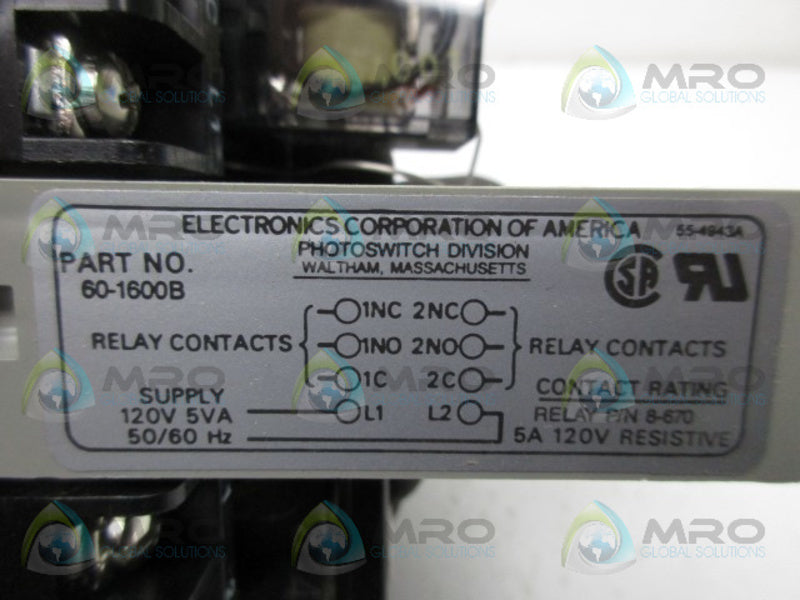 ECA PHOTOSWITCH 60-1600B  NSMP
