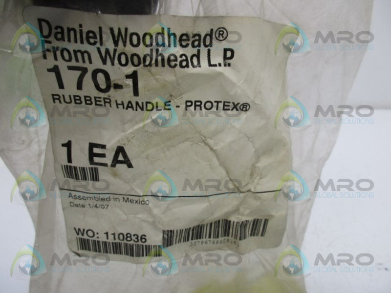 DANIEL WOODHEAD 170-1 RUBBER HANDLE PROTEX  NSMP