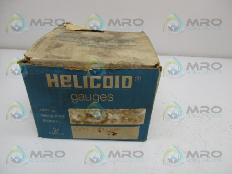 HELICOLD E1E3E9A000000 PRESSURE GAUGE  NSMP