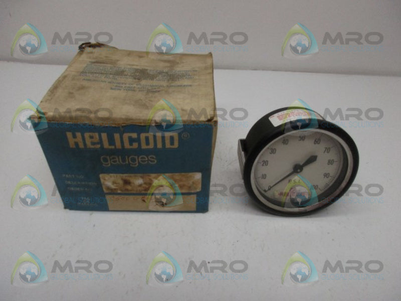 HELICOLD E1E3E9A000000 PRESSURE GAUGE  NSMP