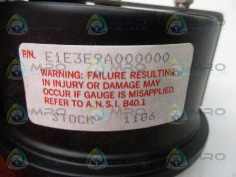 HELICOLD E1E3E9A000000 PRESSURE GAUGE  NSMP