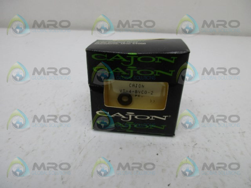 CAJON VT-4-BVCO-2 FLUOROCARBON FKM L-RING SEAL  NSMP