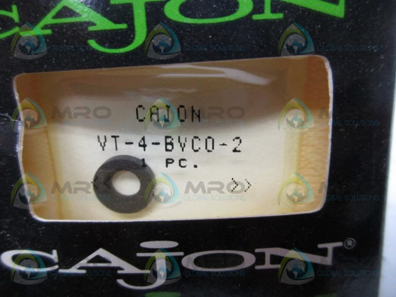 CAJON VT-4-BVCO-2 FLUOROCARBON FKM L-RING SEAL  NSMP