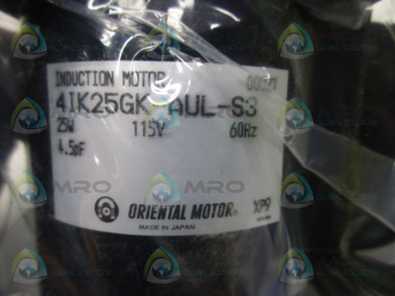 ORIENTAL MOTOR 4IK25GK-AUL-S3 INDUCTION MOTOR  NSMP