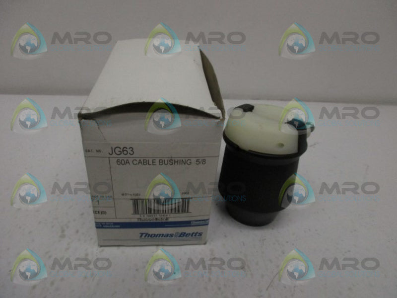 THOMAS & BETTS JG63 60A CABLE BUSHING 5/8"  NSMP