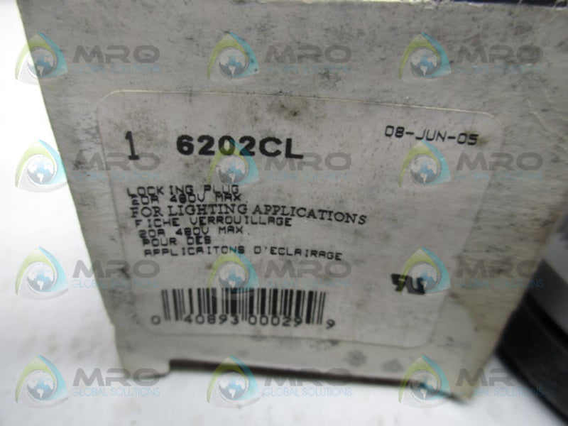 COOPER 6202CL LOCKING PLUG  NSMP