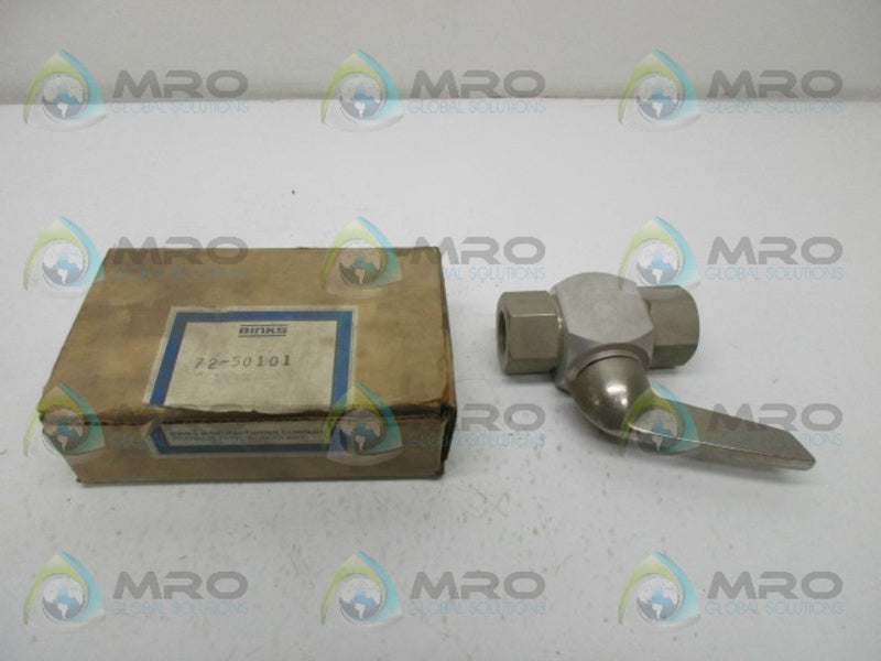 BINKS 72-50101 AIR & FLUID BALL VALVE  NSMP