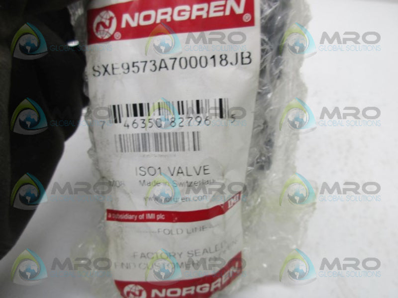 NORGREN SXE9573A700018JB SOLENOID VALVE * FACTORY SEALED *