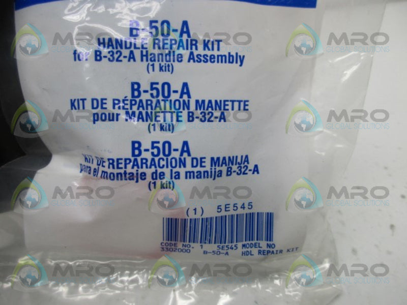 SLOAN B-50-A 5E545 HANDLE REPAIR KIT * NEW IN FACTORY BAG *