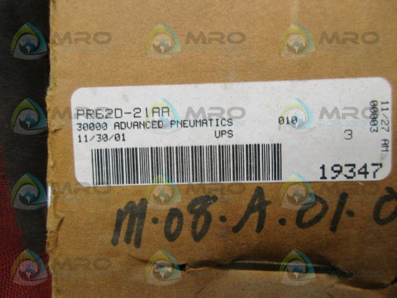 MAC PR620-21AA PNEUMATIC VALVE 0-150PSI  NSFS