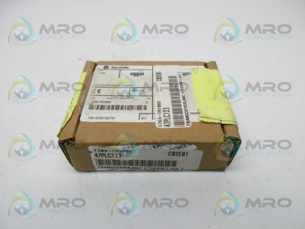ALLEN BRADLEY 1785-TR10B2 SER. A AUI TO THIN WIRE ENET TRA  NSFS