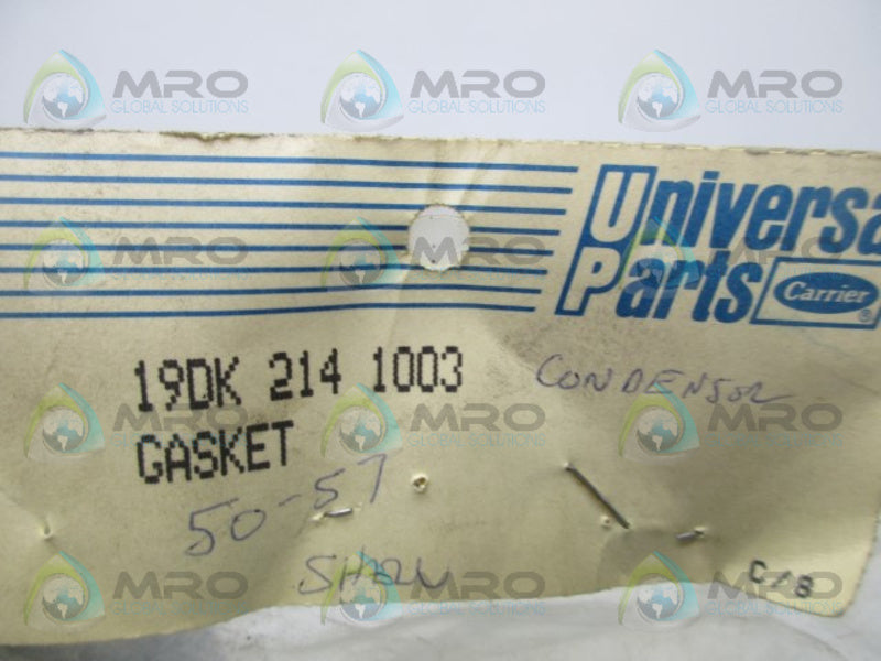 CARRIER 19DK-214-1003 GASKET  NSMP
