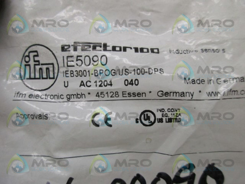 IFM EFECTOR IE5090 PROXIMITY SWITCH * NEW IN FACTORY BAG *