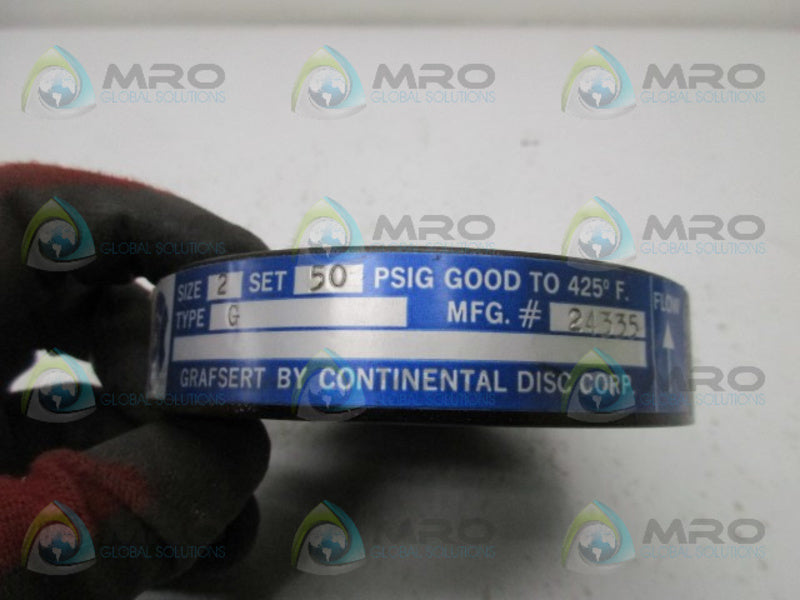 CONTIENTAL DISC TYPE G 24335 #PART  NSMP