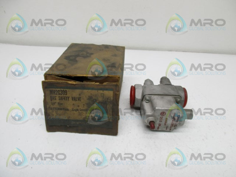 ITT MR2G309 VALVE GAS SAFETY SINGE COUPLE  NSMP