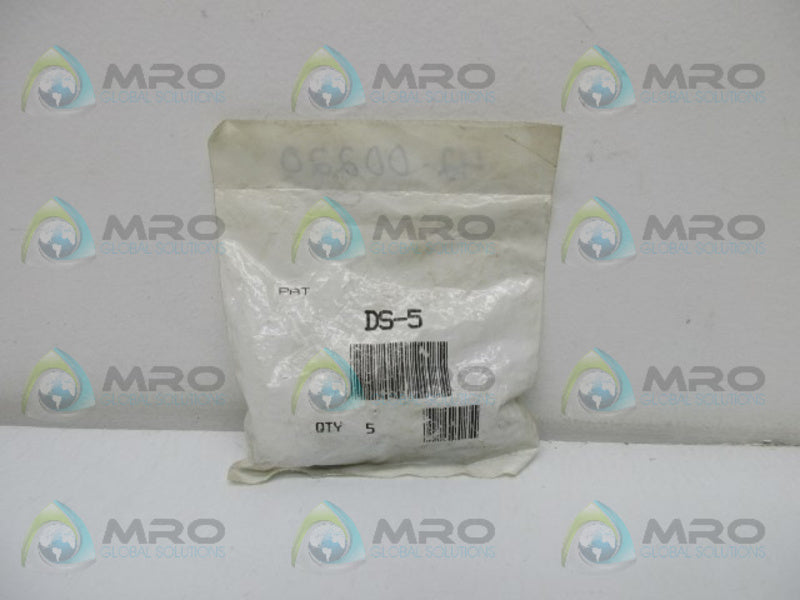 REID DS-5 FLAT FACE SPRING STOP PLUNGER (PK OF 5)  NSMP