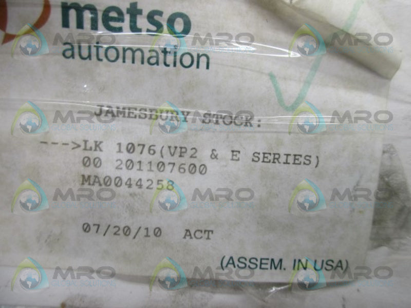 METSO AUTOMATION LK1076 LINKAGE KIT  NSMP