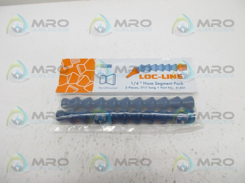 LOC LINE 41401 HOSE SEGMENT PACK (PK OF 2) * NEW IN FACTORY BAG *