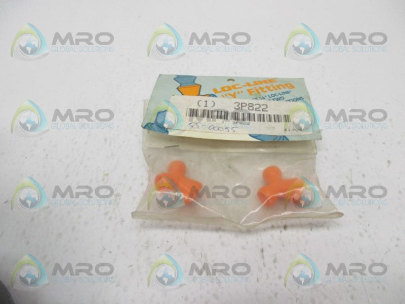 LOC LINE 41408 Y FITTING (PK OF 2) * NEW IN FACTORY BAG *
