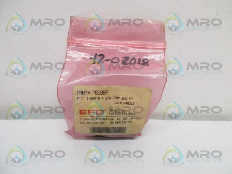 EFD 7610BP FITTING 1/8" NPT THREAD  NSMP