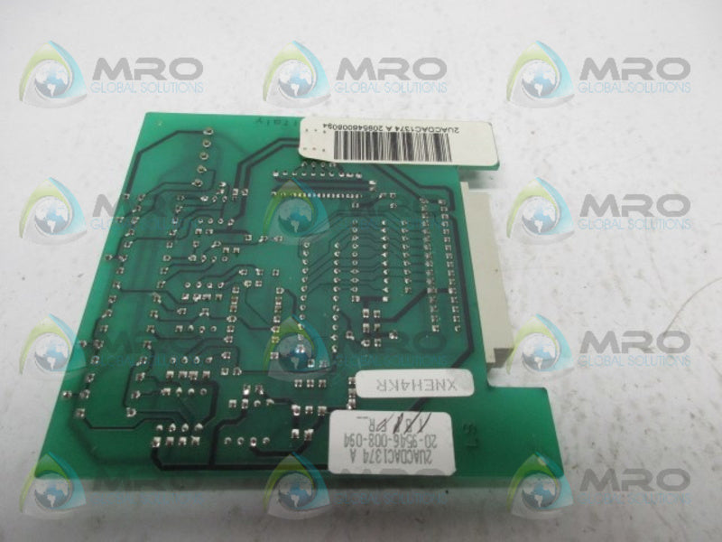 SERVOMAC 2UACDAC1374 MODULE INDICATOR CARD  UNMP
