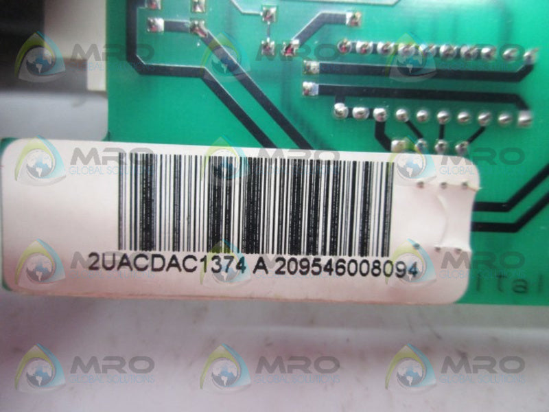 SERVOMAC 2UACDAC1374 MODULE INDICATOR CARD  UNMP