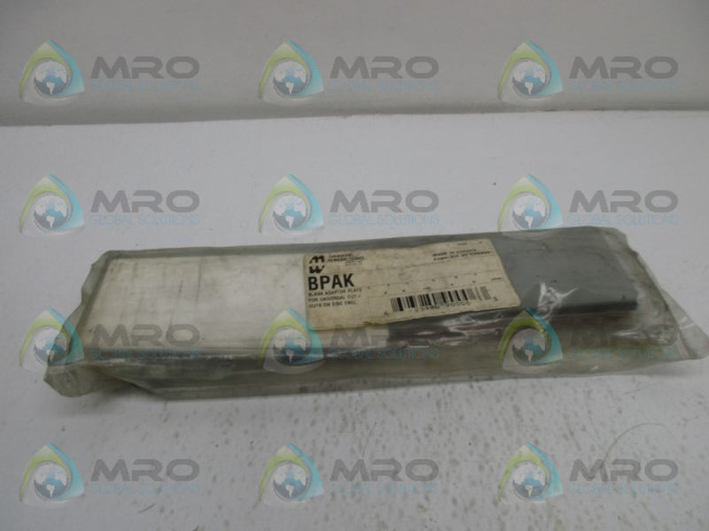 HAMMOND BPAK BLANK ADAPTER PLATE * NEW IN FACTORY BAG *