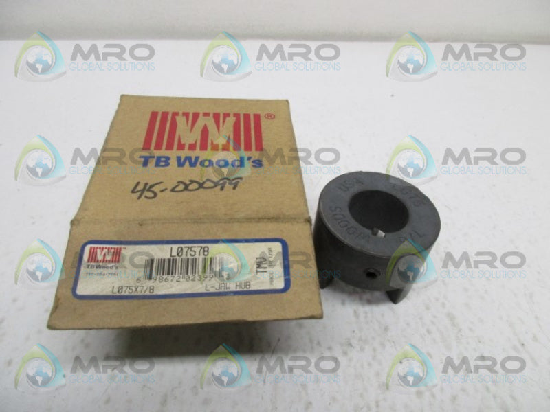 TB WOODS L07578 L-JAW HUB  NSMP