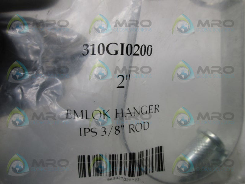 EMLOK HANGER 3/8" ROD  310GI0200  NSMP