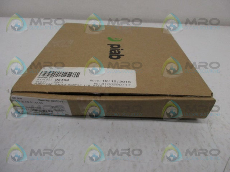 PIAB P3010-00-AG-01-AA-00 VACUUM GENERATOR SOLENOID VALVE  NSMP