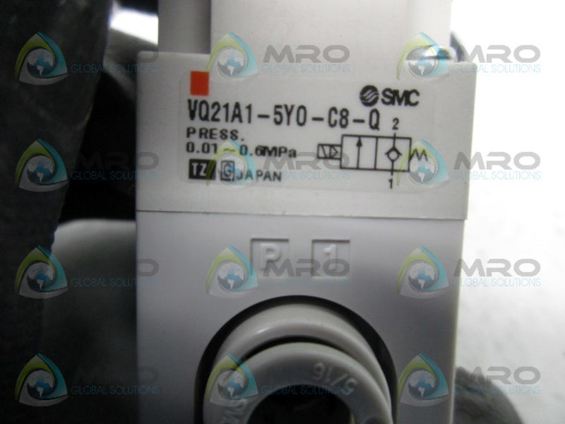 SMC VQ21A1-5Y0-C8-Q SOLENOID VALVE  NSNP