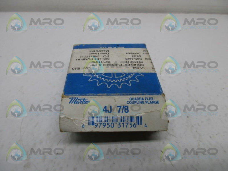 MARTIN 4J QUADRA FLEX COUPLING FLANGE 7/8"  NSMP