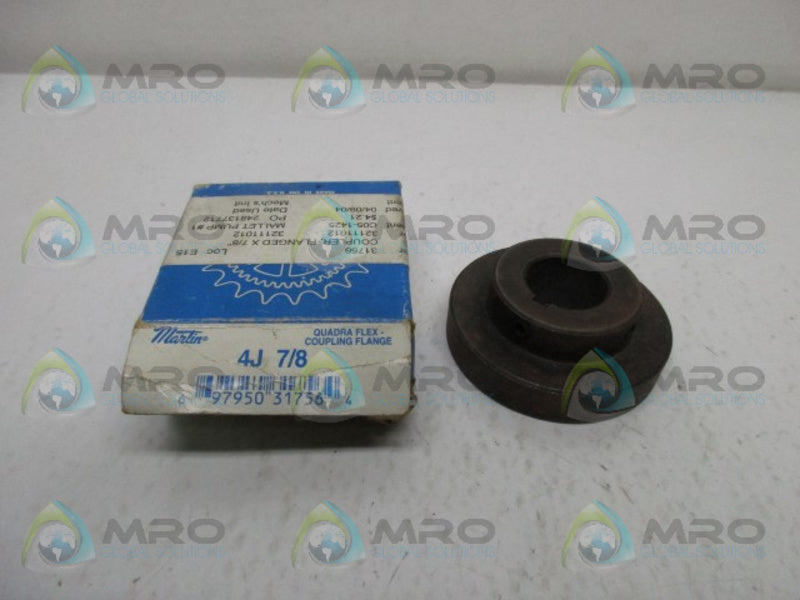 MARTIN 4J QUADRA FLEX COUPLING FLANGE 7/8"  NSMP