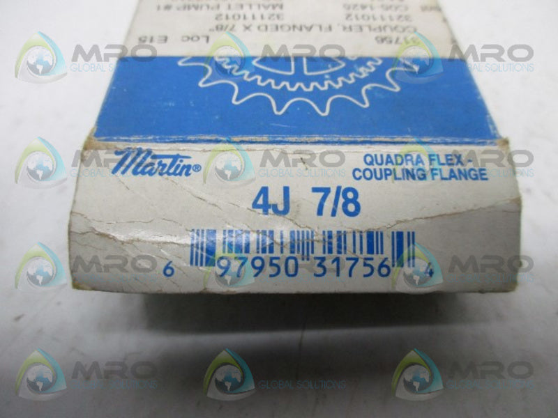 MARTIN 4J QUADRA FLEX COUPLING FLANGE 7/8"  NSMP