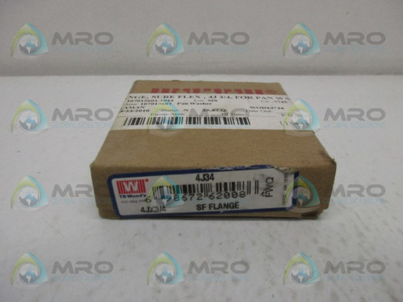 TB WOODS 4H SF FLANGE 3/4"  NSMP