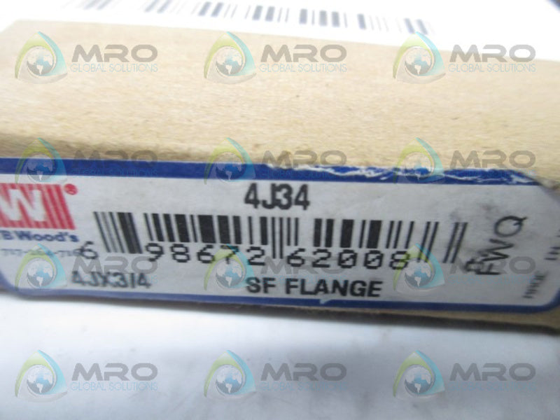 TB WOODS 4H SF FLANGE 3/4"  NSMP